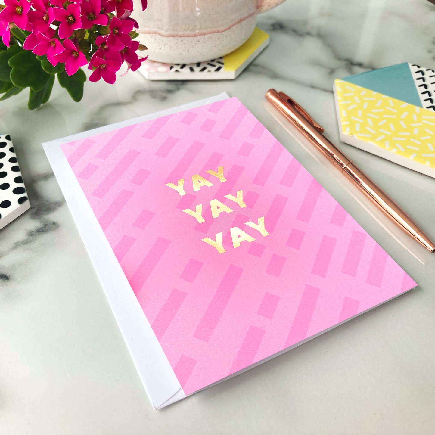 Yay Foil Greeting Card