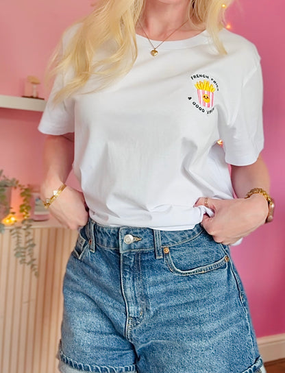 French Fries & Good Vibes Women's T-Shirt