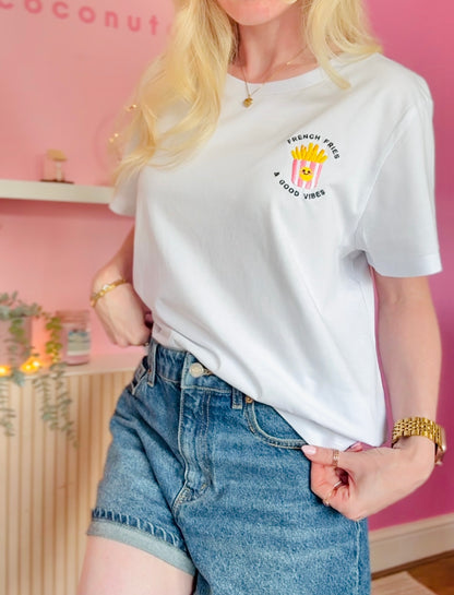 French Fries & Good Vibes Women's T-Shirt