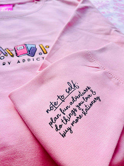 Stationery Addict Sweater