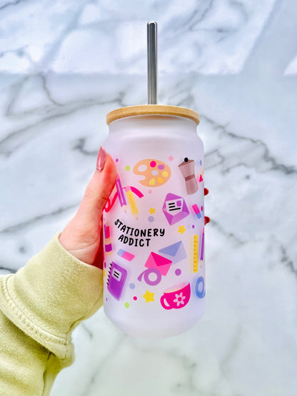 SECONDS Making it Up as I Go Frosted Tumbler 18oz