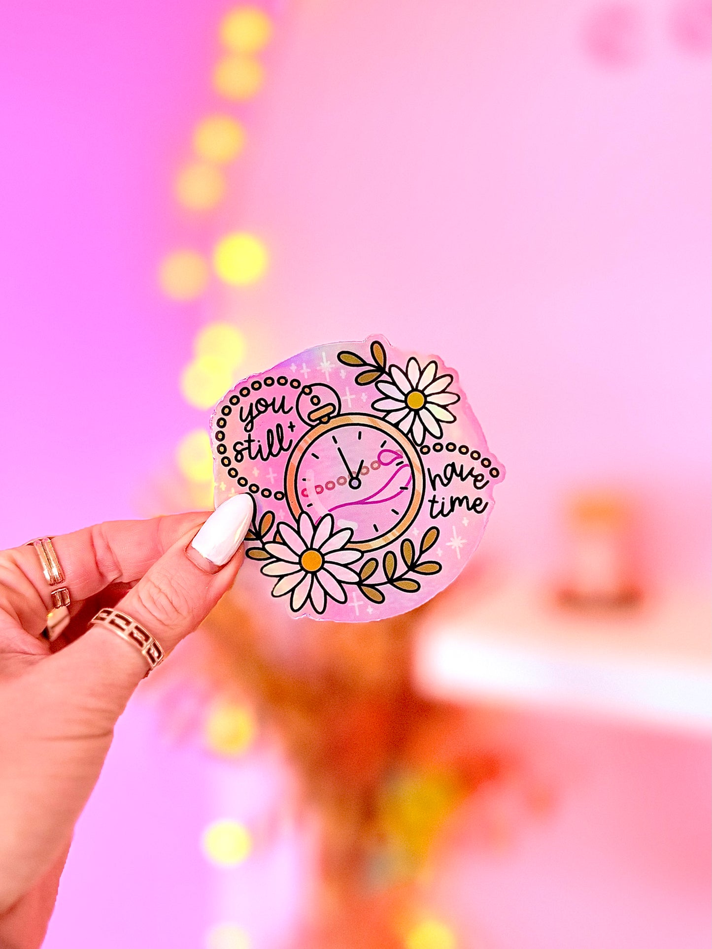 Time Holographic Sticker