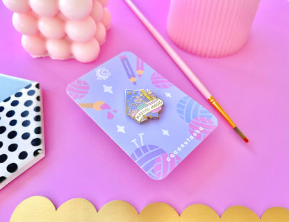 Making Magic Enamel Pin