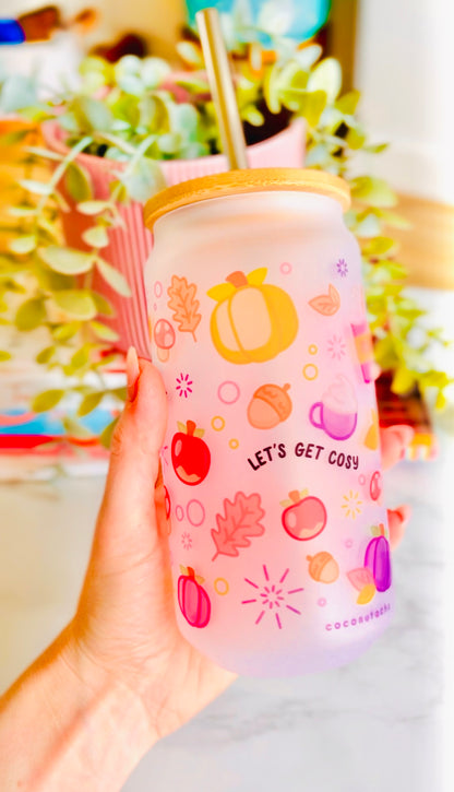 Pumpkin Frosted Tumbler 18oz