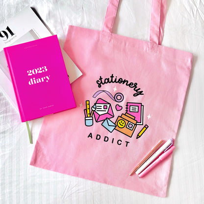 Stationery Addict Tote Bag