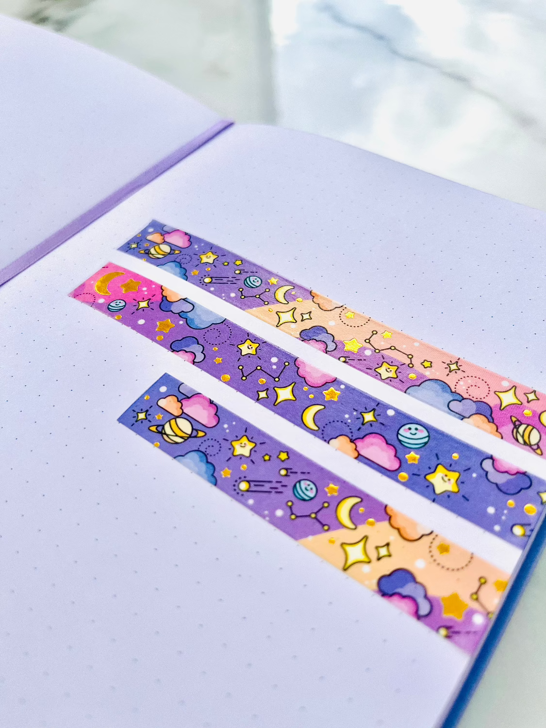 Lucky Stars Foil Washi Tape