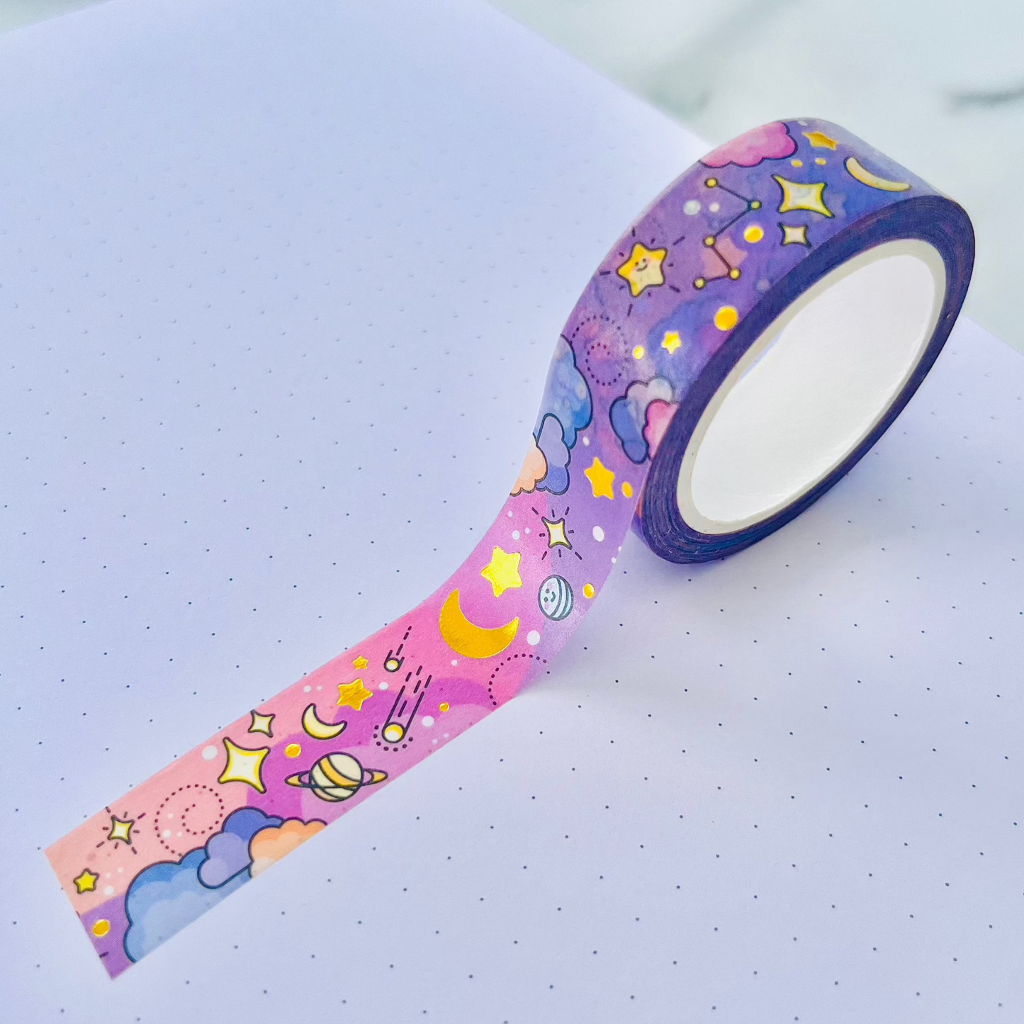 Lucky Stars Foil Washi Tape