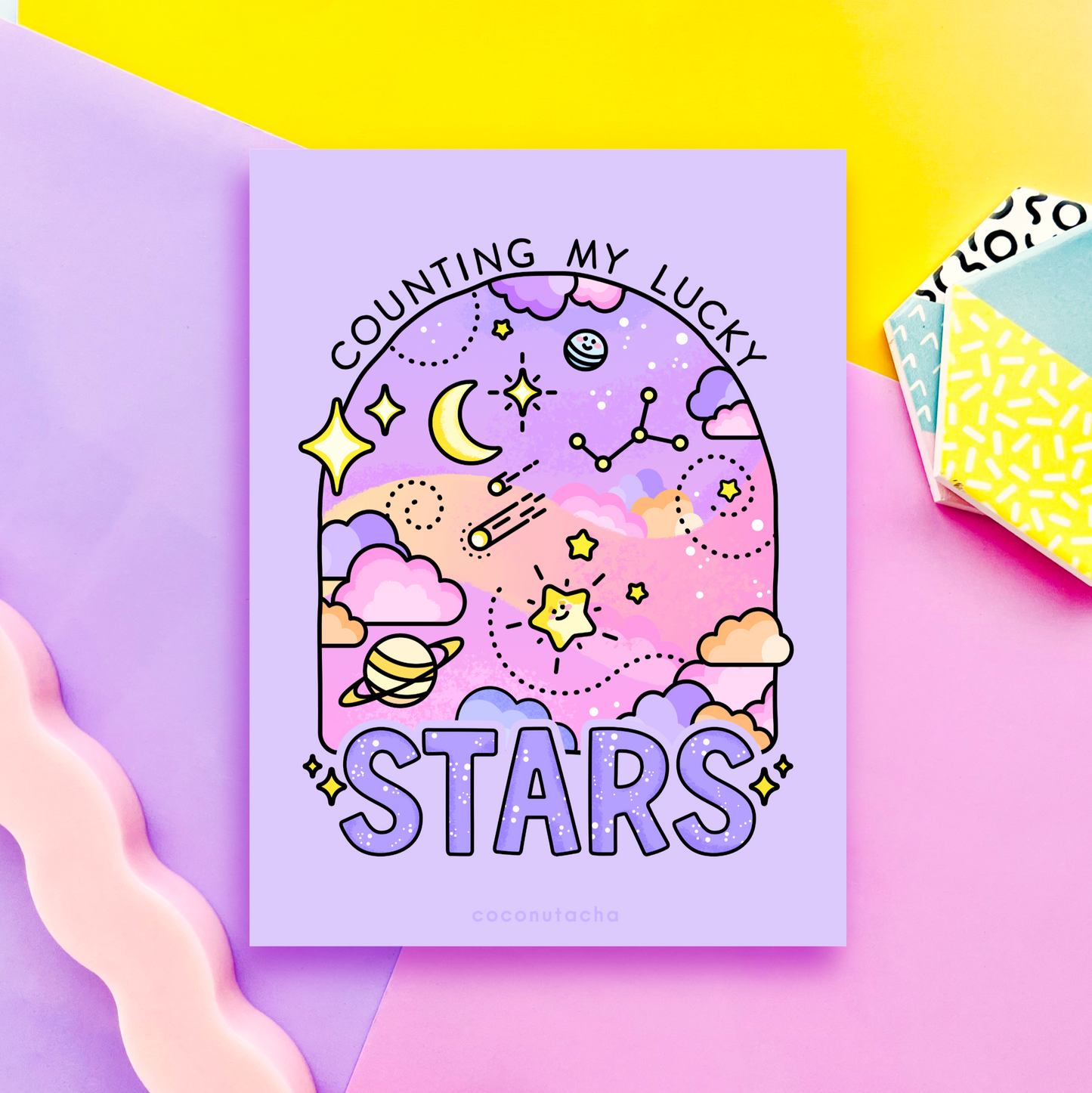 Lucky Stars Art Print