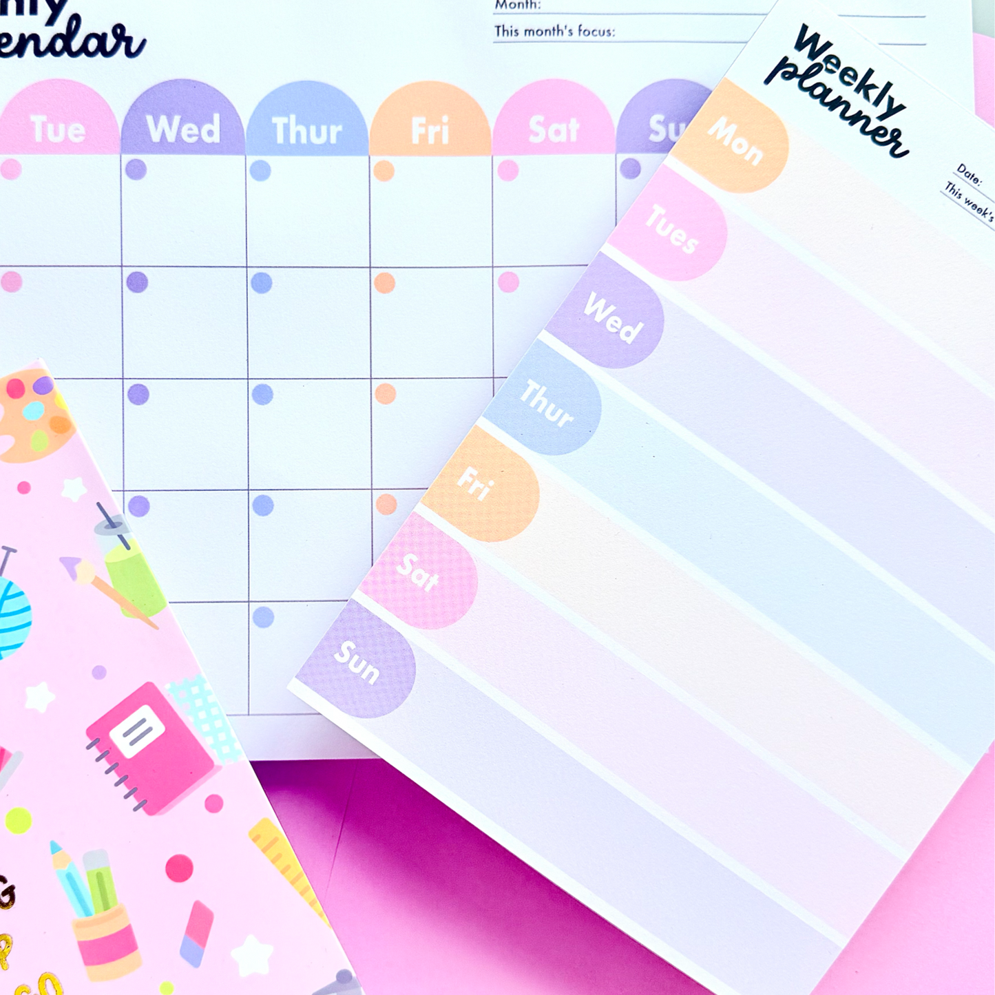 Weekly Desk Pad