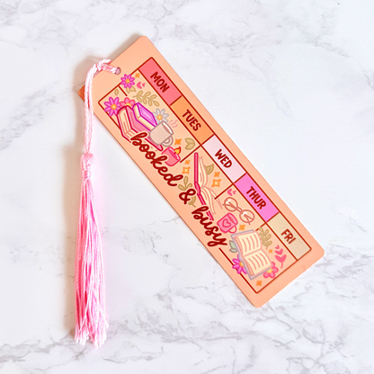 Booked & Busy Bookmark