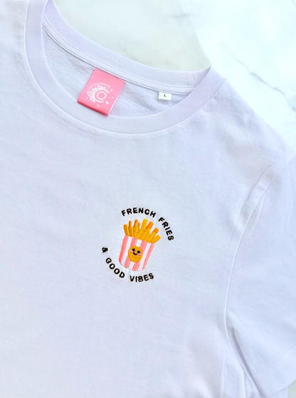 French Fries & Good Vibes Women's T-Shirt