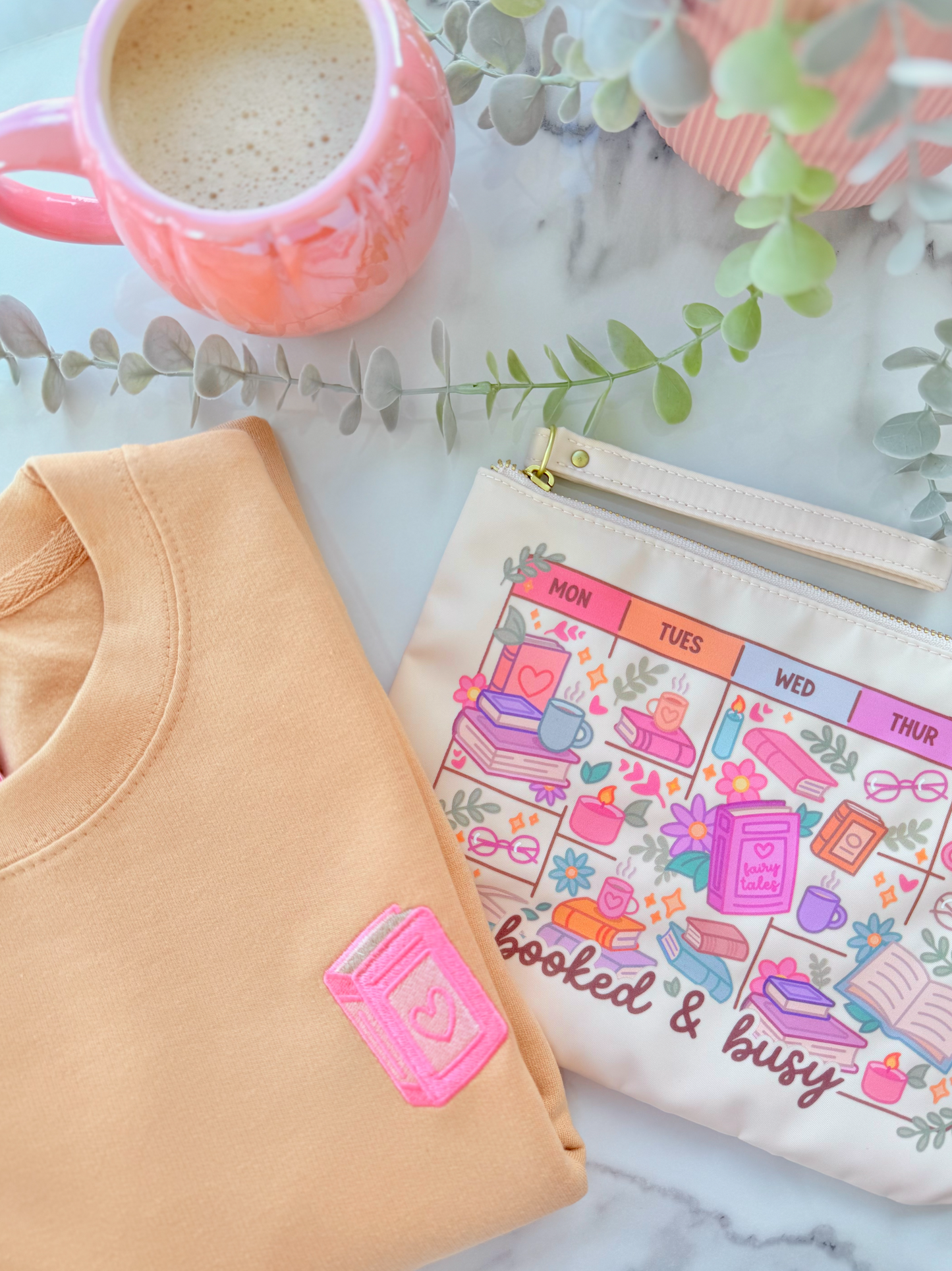 Booked & Busy Sweater
