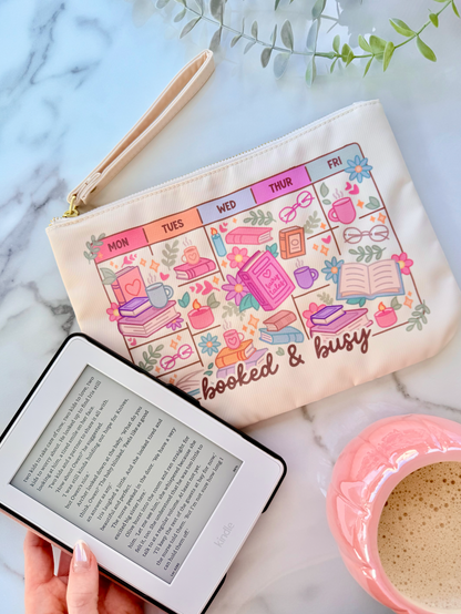 SECONDS Booked & Busy Kindle Pouch
