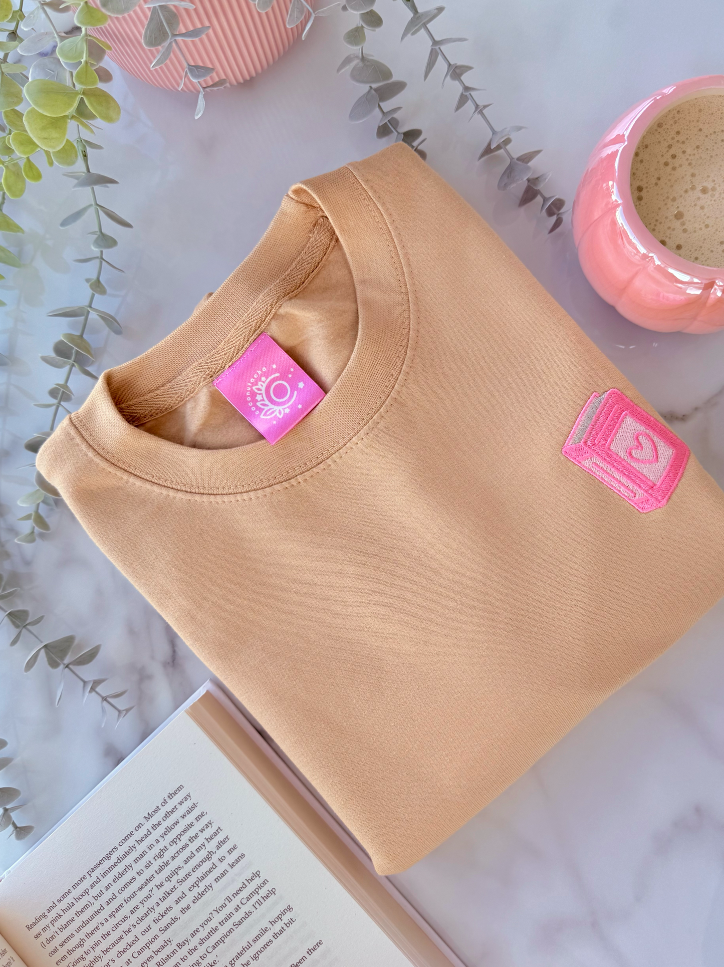Booked & Busy Sweater