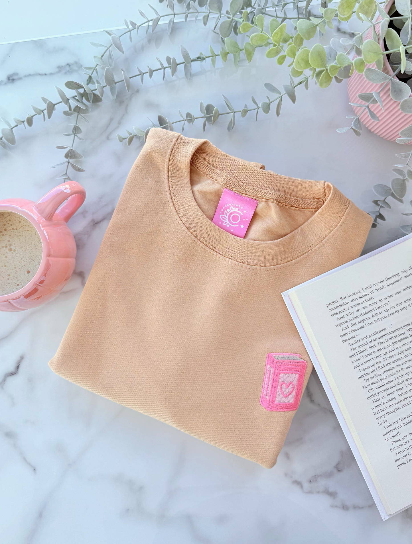 Booked & Busy Sweater