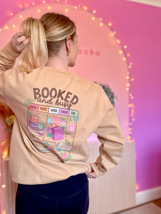 Booked & Busy Sweater