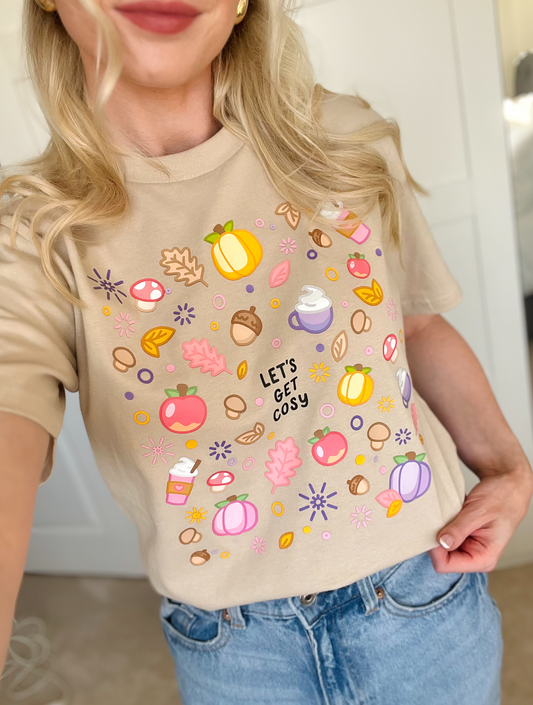 FROM THE VAULT Let's Get Cosy Longline T-Shirt