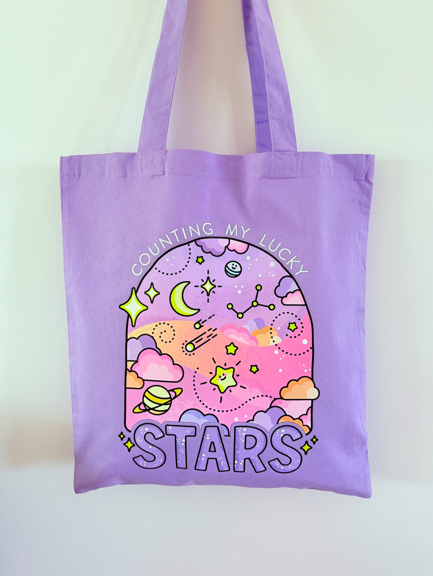SAMPLE Lucky Stars Tote Bag