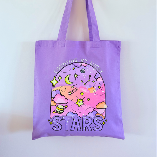 SAMPLE Lucky Stars Tote Bag