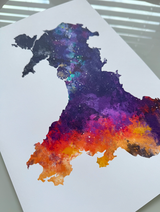 SECONDS Map of Wales in the Milky Way