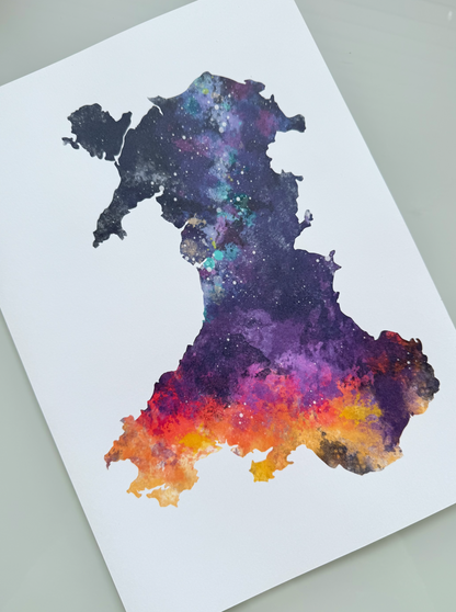SECONDS Map of Wales in the Milky Way