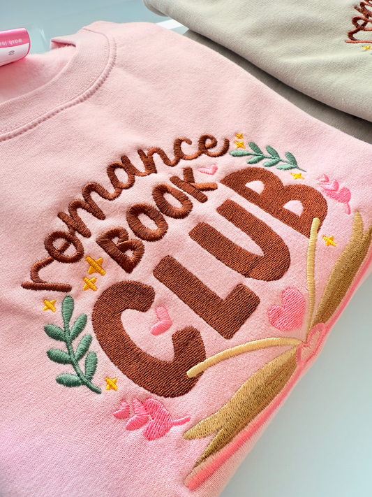 SAMPLE Romance Book Club Sweater