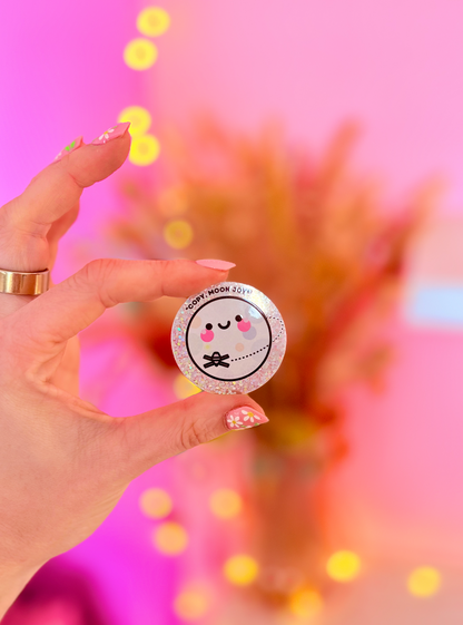 Copy, Moon Joy Glitter Sticker