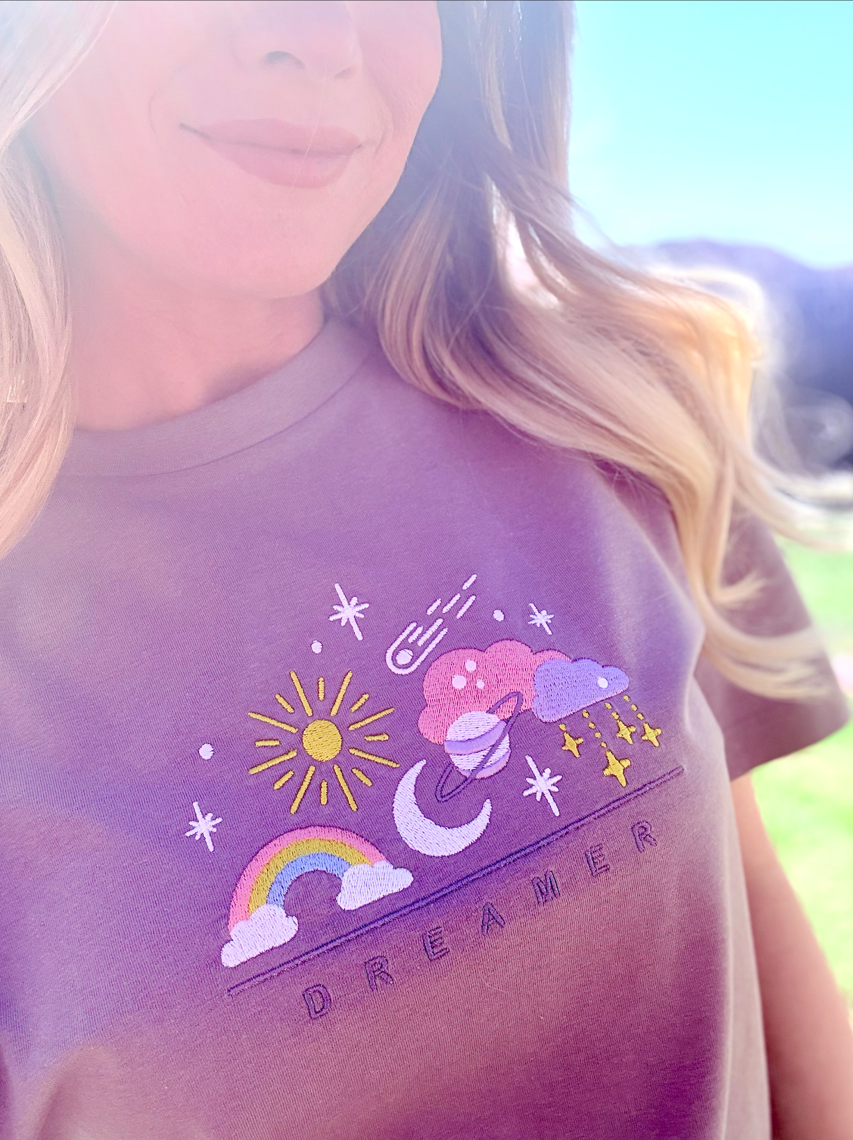 Dreamer Women's T-Shirt Dusky Lilac