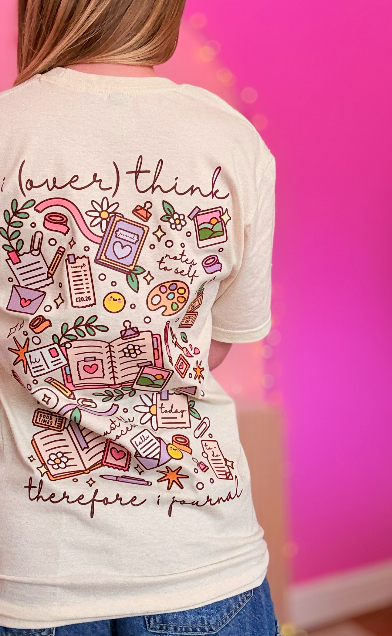Journalling Club Longline T-Shirt