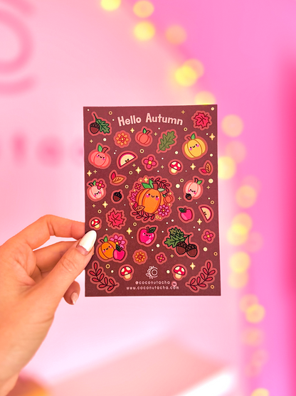 Hello Autumn Sticker Sheet