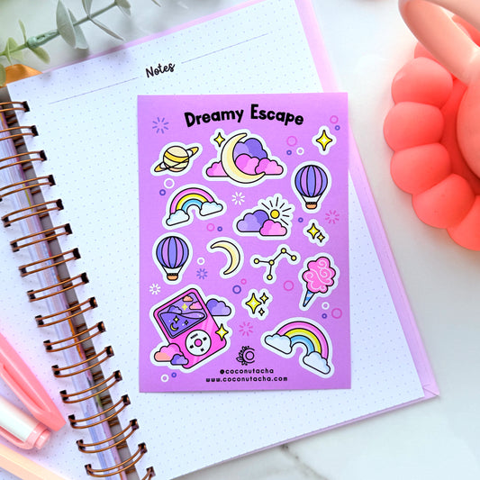 Dreamy Escape Sticker Sheet