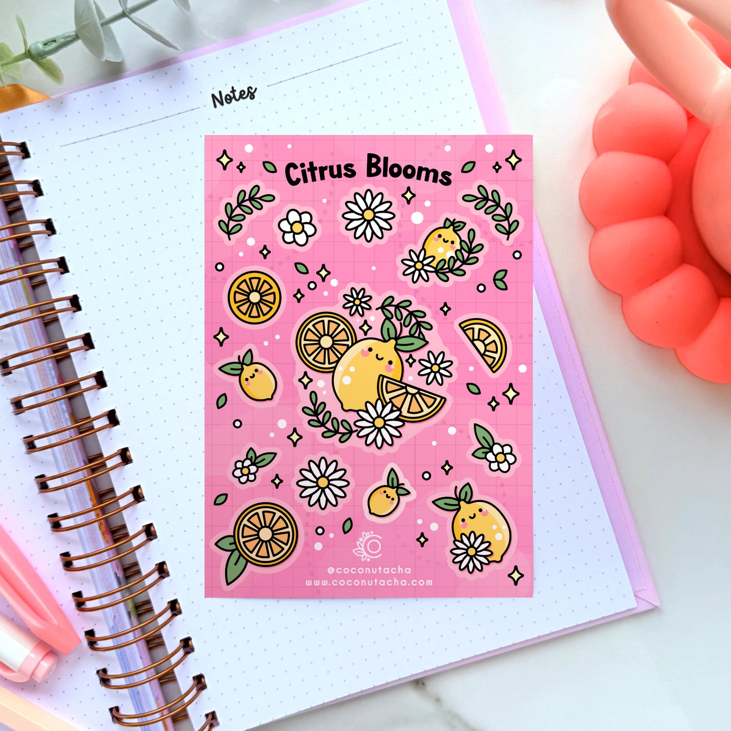 Lemon Sticker Sheet