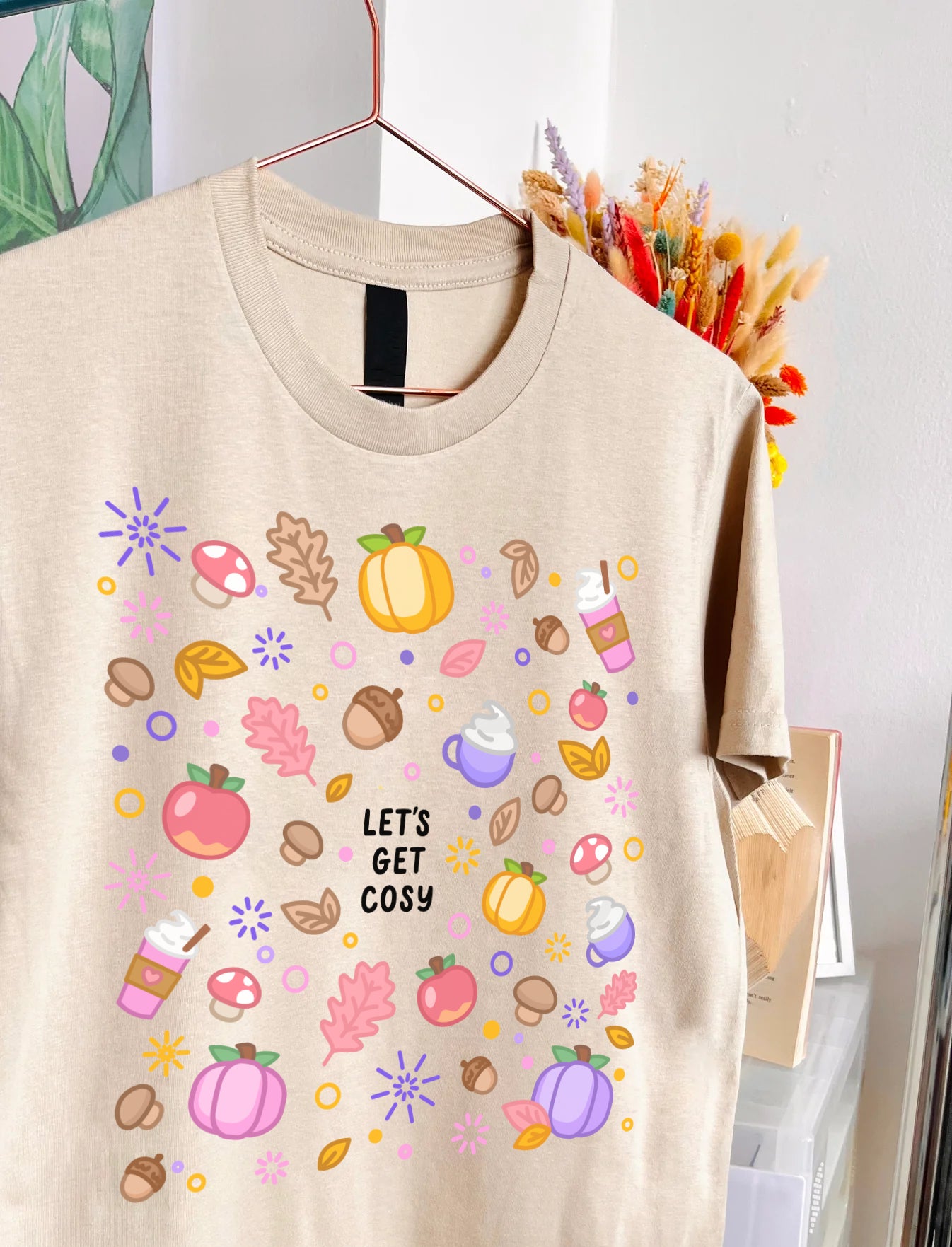 FROM THE VAULT Let's Get Cosy Longline T-Shirt