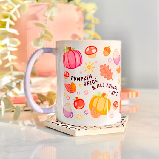 pumpkin spice mug