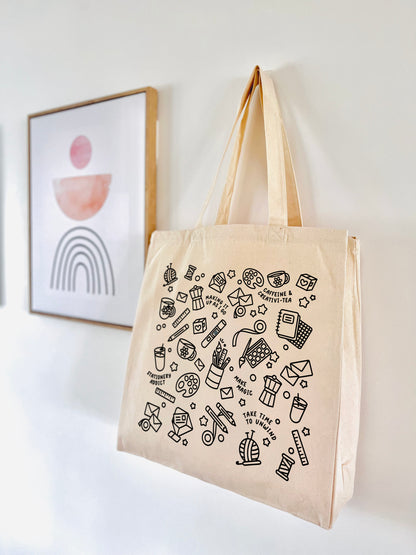 Making it Up as I Go Tote Bag