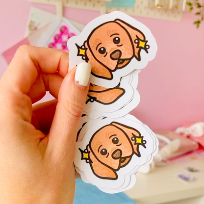 Mochi Puppy Sticker