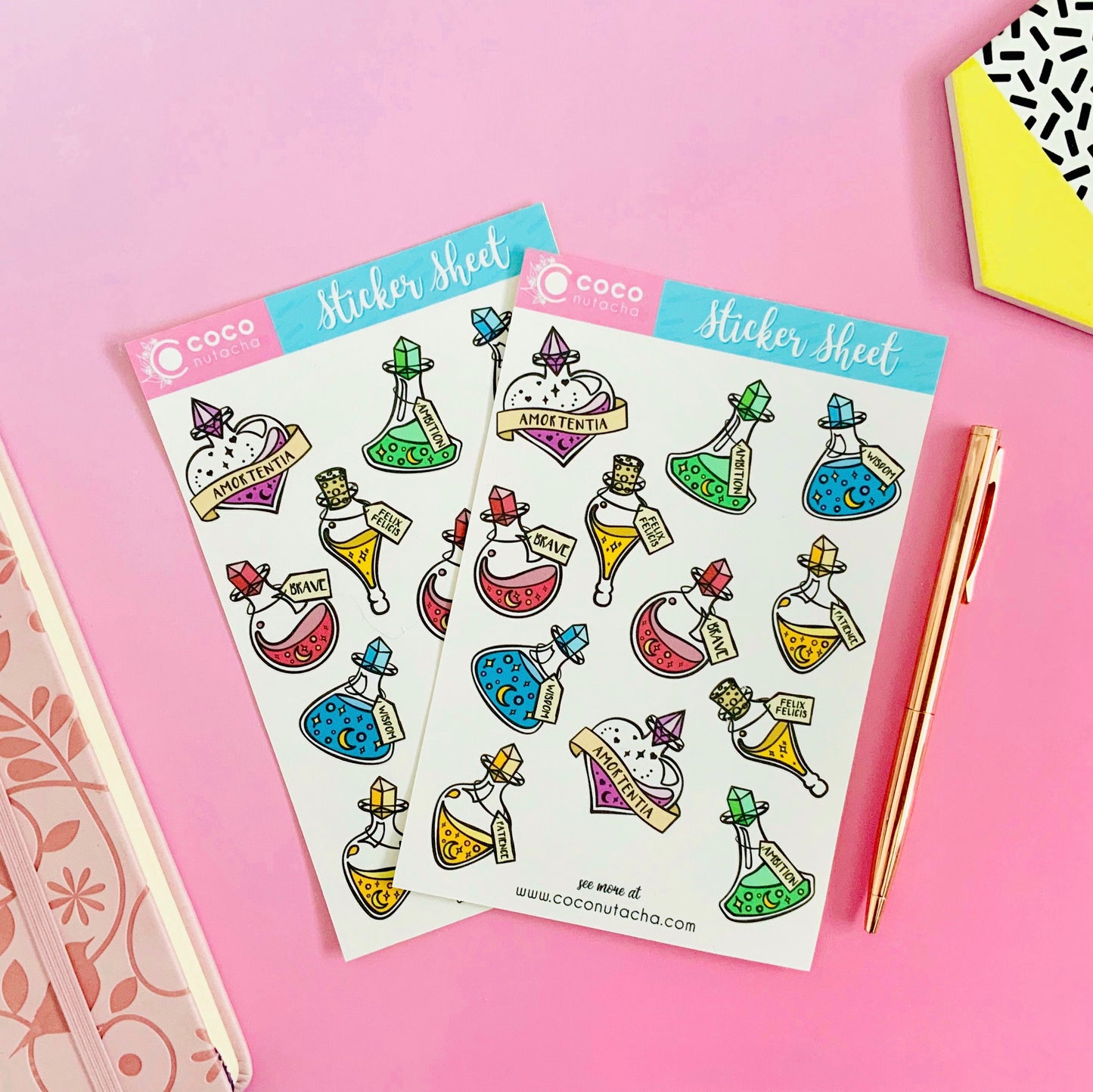 Magical Potions Stickers
