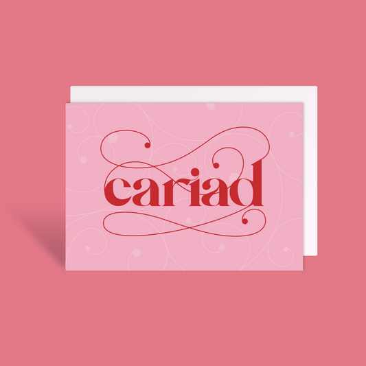 Cariad Greeting Card