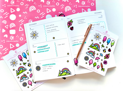 Spring Planner Sticker Set