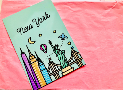 New York Skyline Art Print