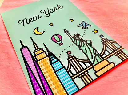 New York Skyline Art Print