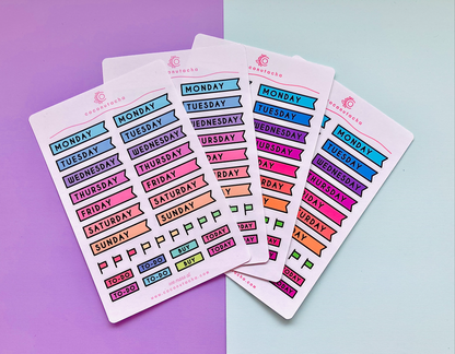 Daily To Do  Planner Stickers