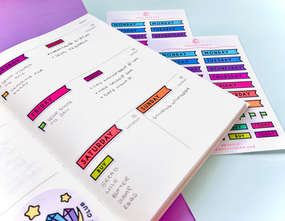 Daily To Do  Planner Stickers