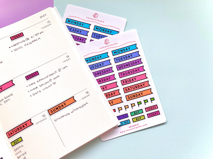 Daily To Do  Planner Stickers