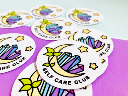 Self Care Club Sticker
