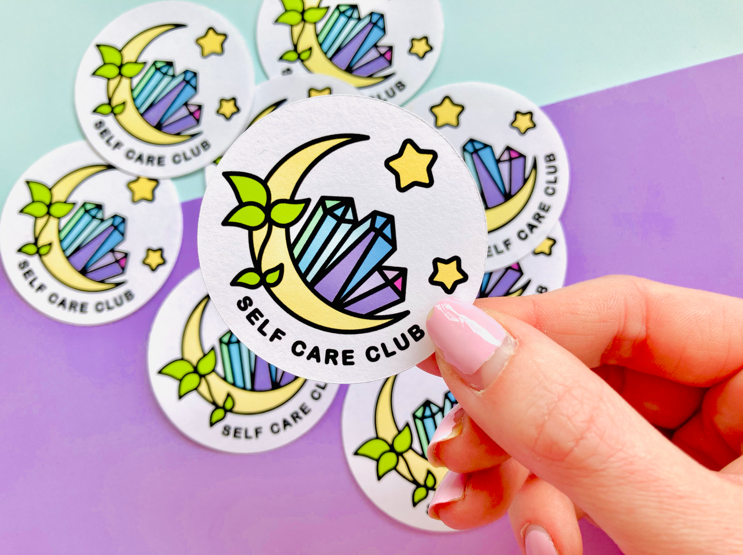 Self Care Club Sticker