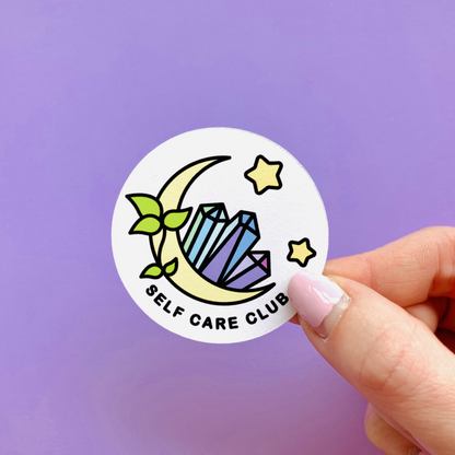 Self Care Club Sticker