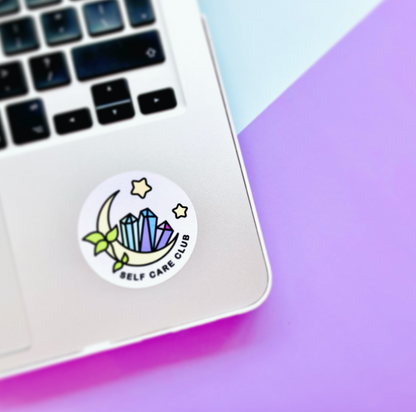 Self Care Club Sticker
