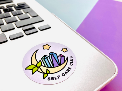 Self Care Club Sticker