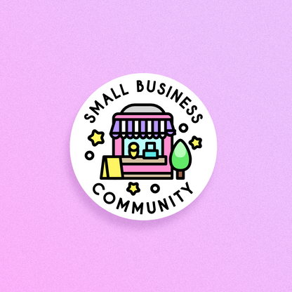 Small Business Community Sticker